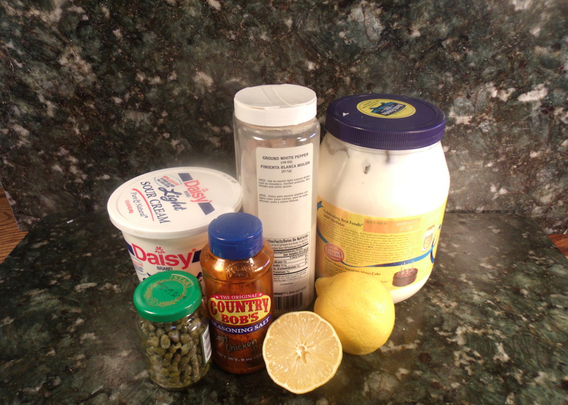  Ingredients for the Zippy Lemon Caper Sauce